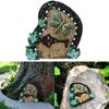 Fairy House Accessories Fairys Door Desk Ornament Vintage Wood Miniature Fairy Garden Door