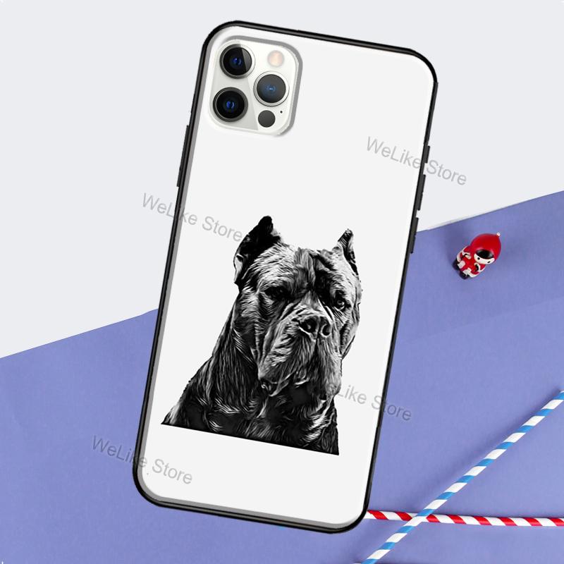 Cane Corso Italian Mastiff Phone Case For iPhone 11 13 Pro Max 12 mini 6S 7 8 Plus X XS Max SE 2020 XR Cover Coque
