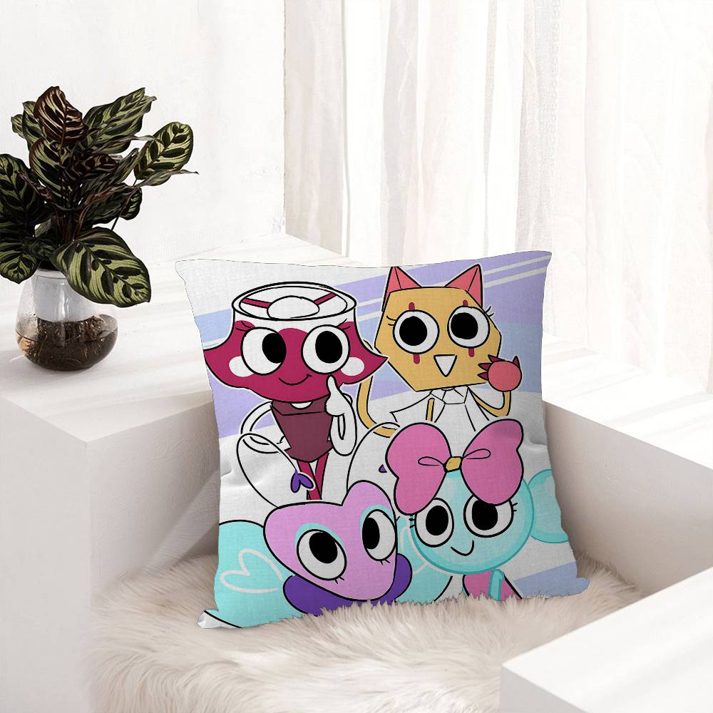 D-Dandys WorldS Cartoon Personalized Pillow Cover Kids Bedroom Wild Party Decor Pillowcase Kid Birthday Shower Gift