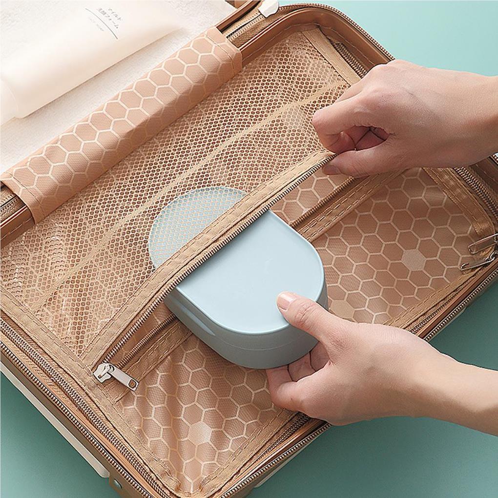 Soap Box with Lid Travel Supplies Compact Frame Camping Save Spaces Soaps Container Home Shower Rack Dispenser Dish Holder