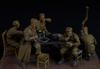 MiniArt Scale Plastic Model Kit Soldiers Having Dinner On the Front Line 1/35 MA35325 (5 Figures)