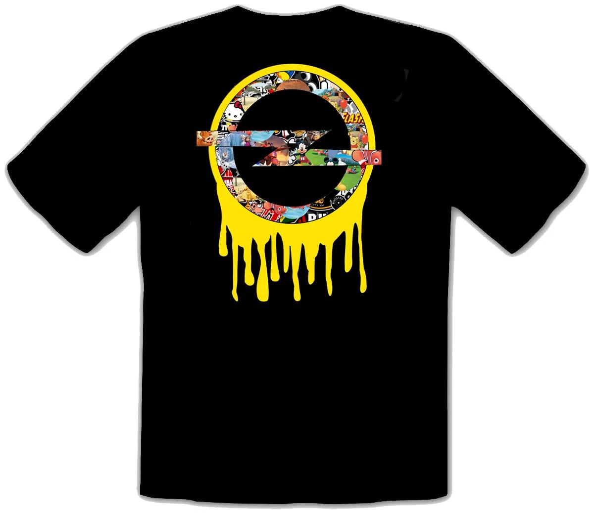 Vauxhall Astra Zafira Vectra Car Logo Black T-Shirt -265 XS