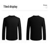 Men's Round Neck Long Sleeve Knitted Pullover