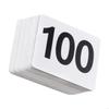Convenient Numbered Seating Cards Multipurpose Conference Room Seats Markers Easy To Read Wedding Table Numbers X3UC