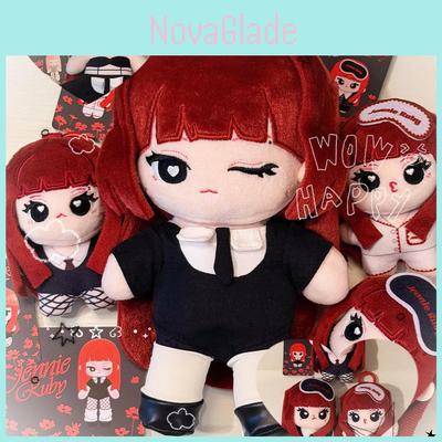Plyšová klíčenka Blackpink 10 cm z polyesterového materiálu pro fanoušky a jako dárek