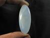 44Cts. Natural Peru Blue Opal Oval Crystal Cabochon Loose Gemstone 24X49MM SK-2484