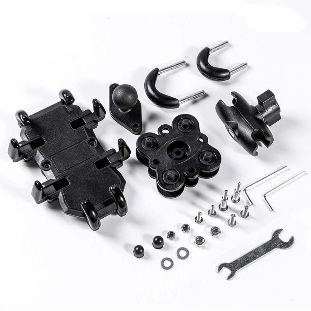 Plastic Bicycle Riding Bracket Vibration Damper Phone Mount Universal Motorcycle Phone Holder  Bike