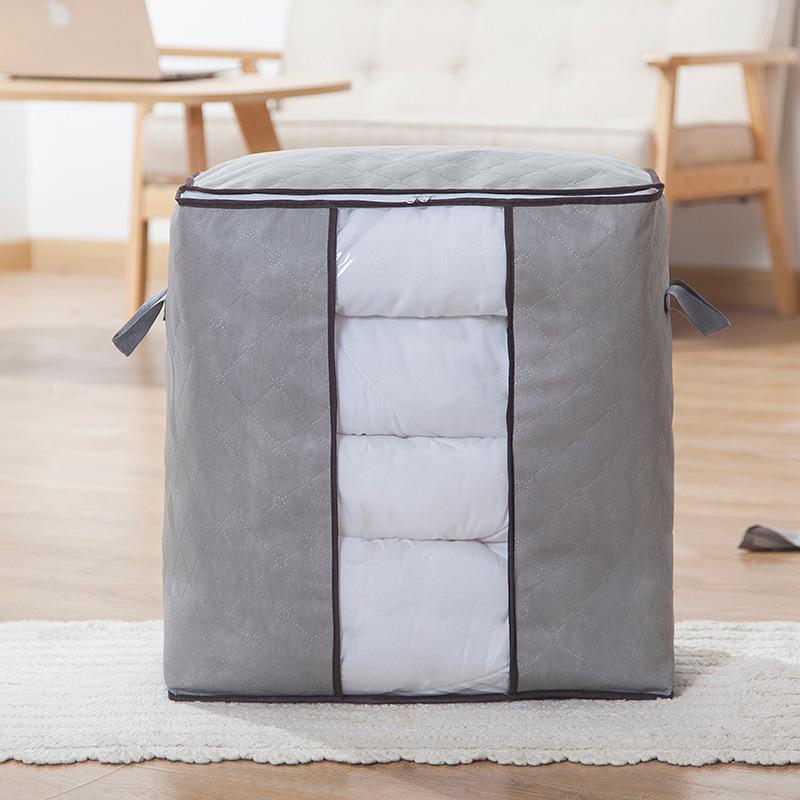Extra Large Storage Bag with Heavy-Duty Reinforced Handles  Visibly Organize Your Closet Through Crystal Clear Window Sturdy Zippers Bedroom Decor