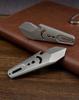 Titanium Alloy EDC Multi-tool: Pry Bar, Screwdriver & Bottle Opener.