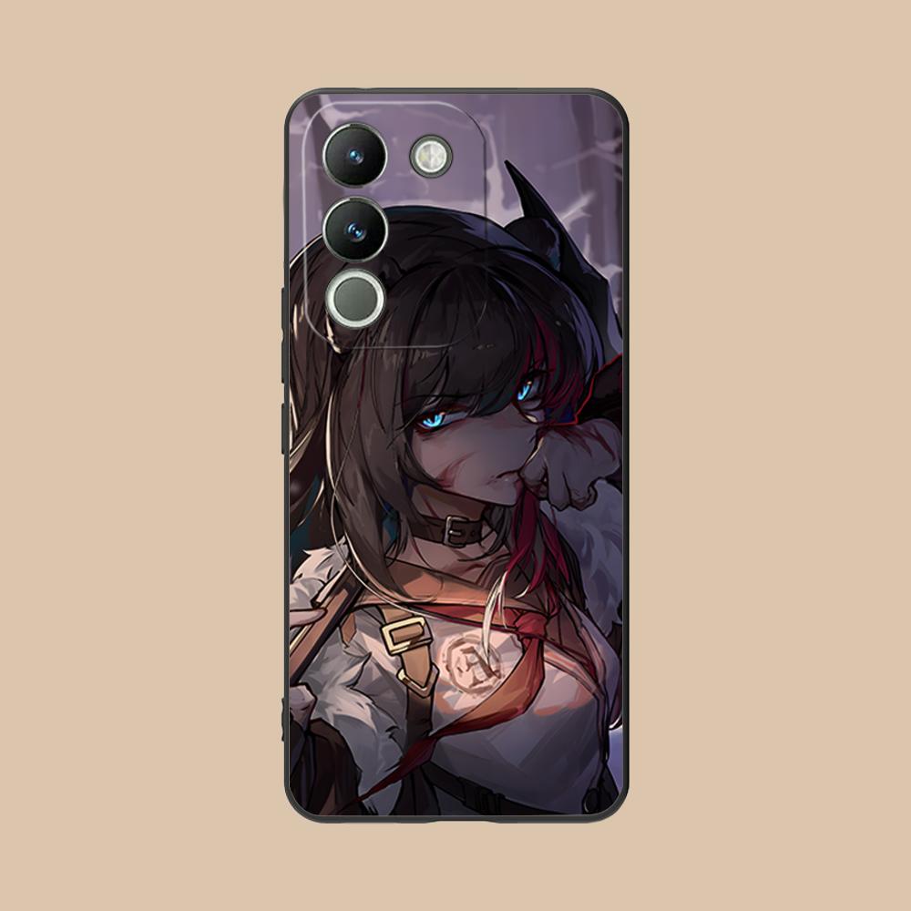 Arknights Zima Matte TPU Mobile Phone Case for VIVO V60 V50 V40 V30 V29 V27 V25 V23 Pro Lite 5G Colorful Printing Cover