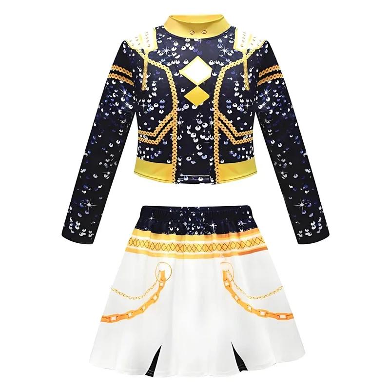 Anime Movie Kids Kpop Demon Hunter Cosplay Rumi Zoey Mira Cosplay Suit Clothes KPop Rumi Zoey Cosplay Costume 3D Print Costume