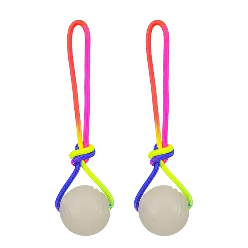 Interactively Pet Ball Flashing Rolling Jumping Waterproof Dog Chew Toy Ball for Aggressive Chewers