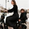 Motorcycle Leg Apron Cover Waterproof Thick Quilt Plush Lining Motorcycle Warm Leg Cover For Women Scooter Winter Outdoor Riding