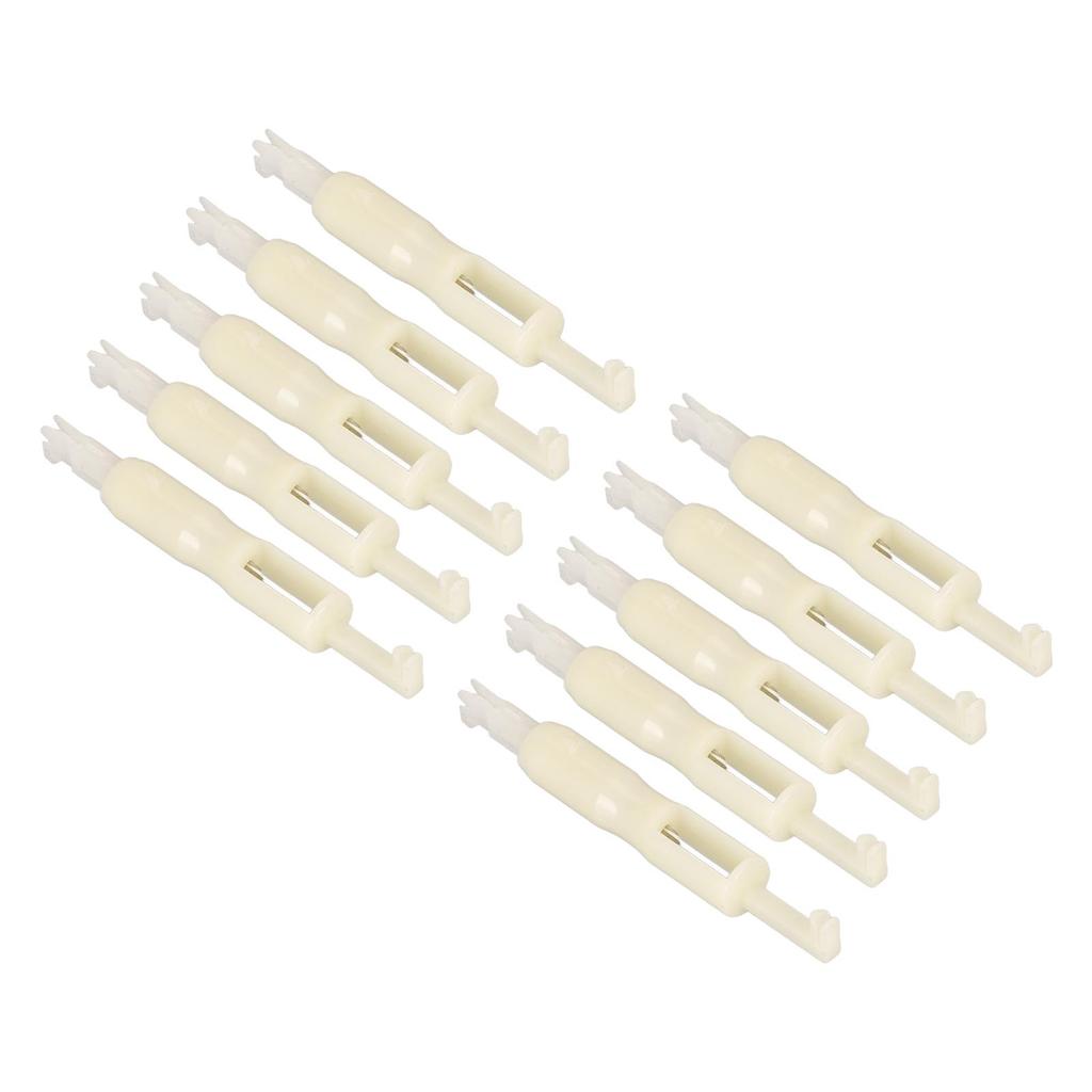 10pcs Sewing Machine Needle Inserter Threader Automatic Sewing Needle Threading Tool for Household