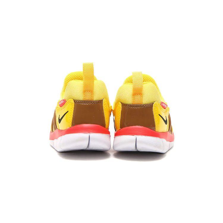 Nike Dynamo Free SE Non-Slip Shock Absorption Rebound Low-Top Walking Shoes Baby Shoes Yellow 343938-703