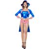 Cosplay circus costume, stage costume co ladies magic costume, uniform, halloween costume