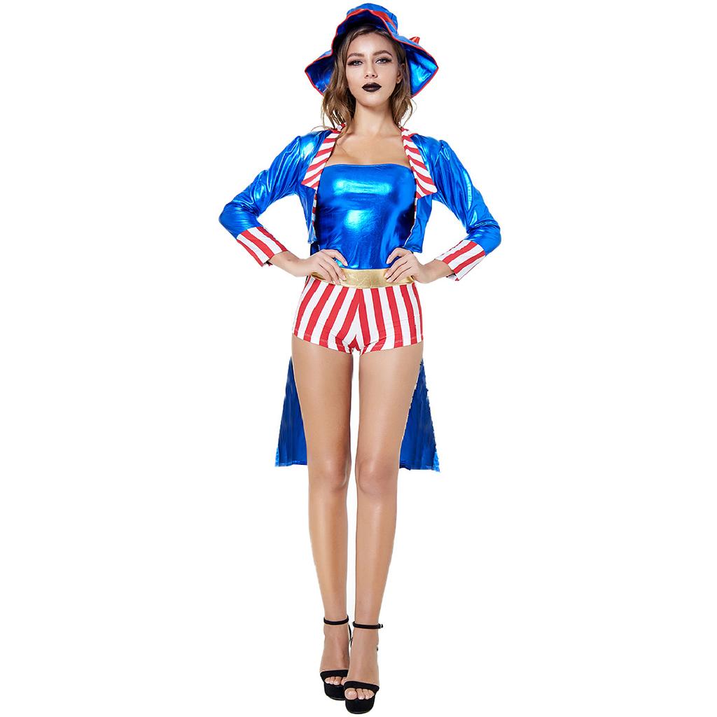 Cosplay circus costume, stage costume co ladies magic costume, uniform, halloween costume