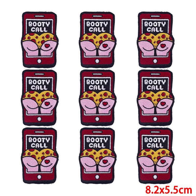 10 Pcs/lot Wholesale Embroidery Patch Iron On Patches For Clothing Patches On Clothes Jackets Decor Applique Sew Supplies