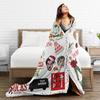 Home Alone Kevin Comedy Wool Fashion Blanket Xmas Merry Christmas Funny Throw Fashion Blanket for Home 125*100cm Super Soft