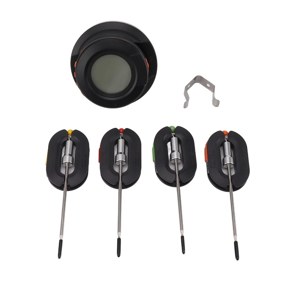 Digital Meat Thermometer Wireless Display APP Alarm Waterproof Fast Read Cooking Thermometer for