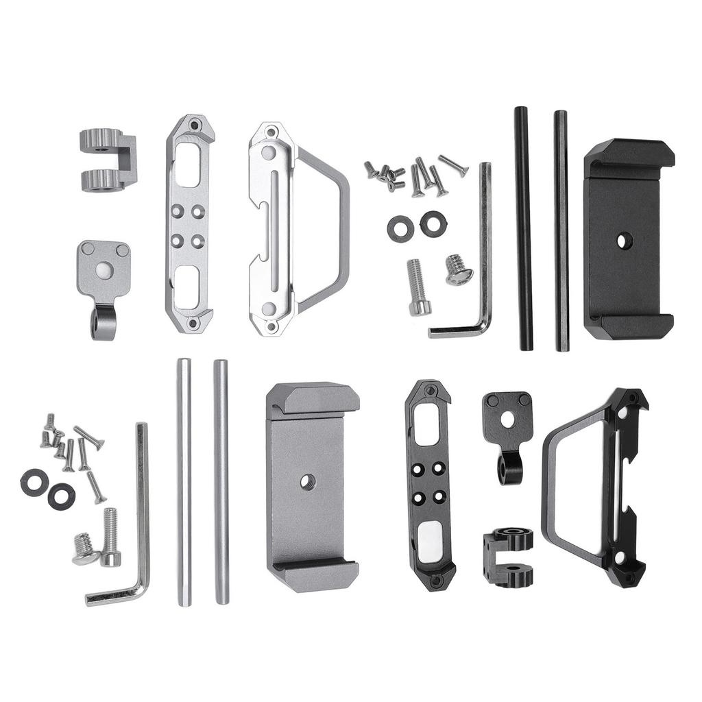 Suport de protecție ecran cu suport pentru telefon Metal de înaltă rezistență pentru Flysky Noble NB4 Transmițător Mașină RC