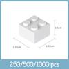 2x2 Building Blocks 250-1000 Pieces Multiple Color Choices Creativity MOC Compatible with Legoing Classic 3003 Thick Bricks Toys