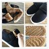 Winter Handmade Warm Cotton Shoes Home Soft Sole Plush Anti Slip Thermal Insulation for Middle-aged and Elderly Shoes Snow Boots