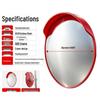 Outdoor Wide-Angle Traffic Convex Mirror