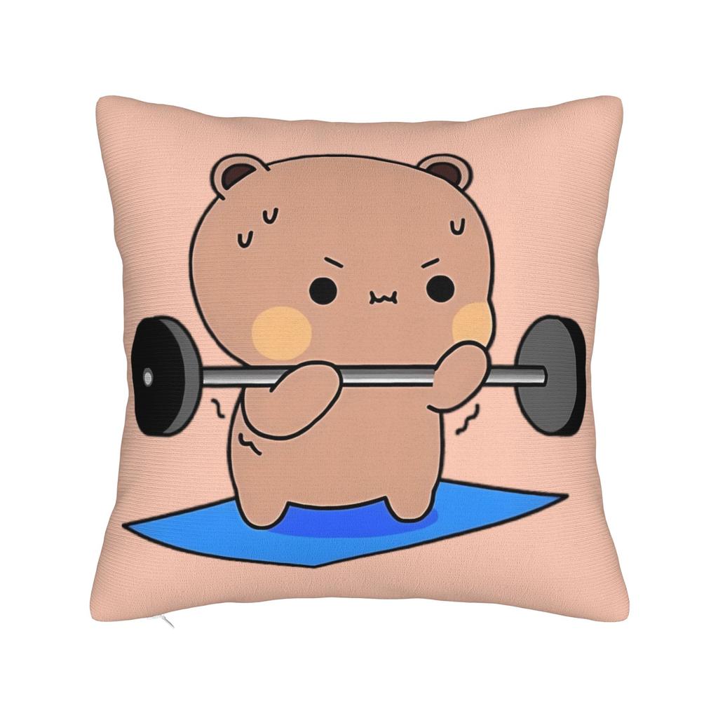 Cartoon Panda Bubu Dudu Pillowcase Printing Polyester Cushion Cover Decorations Throw Pillow Case Cover Home Zipper Xcm