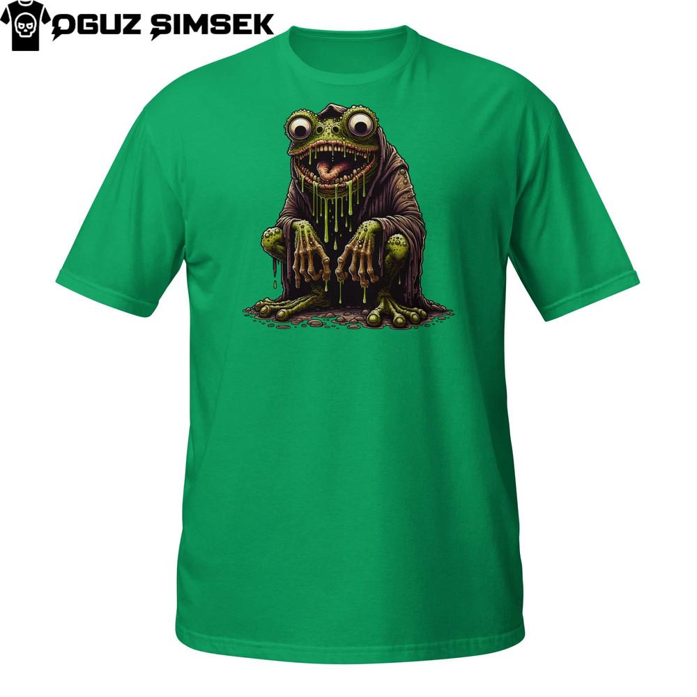 

Slime Frog T-Shirt | Creepy Dripping Monster Toad | Gothic Swamp Creature Tee 3XL