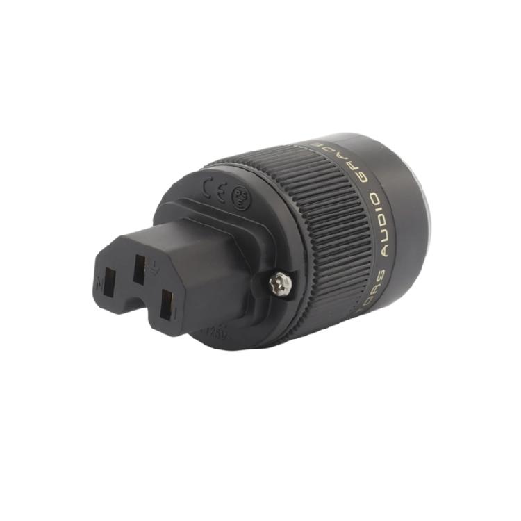 Precise Engineered Gold Plated Europeans 125V/250V Power Plug for Clear Sound Reproduction