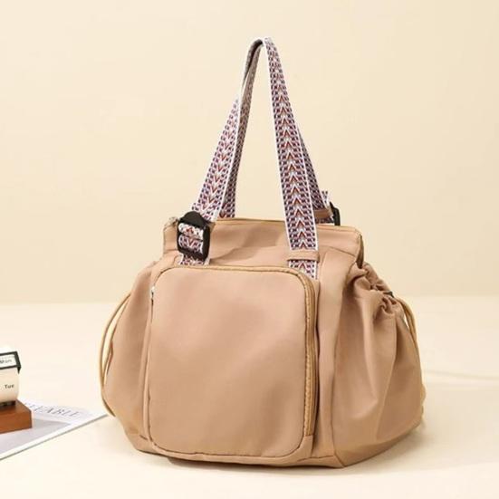 Multifunktionell reseorganisatörsväska för kvinnor 4-i-1 Stor kapacitet Tote Ryggsäck med 15 fickor Bärbar Crossbody Axelväska för Resa Strand