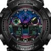 Casio G-SHOCK Men's Resin 200M Water Resistant Digital Shock Resistant Quartz Watch GA-100RGB-1A