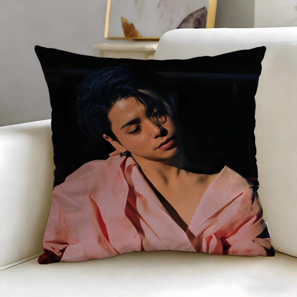 popular actor Nijiro Murakami Cushion Cover Soft & Easy-Wash Pillow Case – Versatile for Couch, Bed, Travel and Office