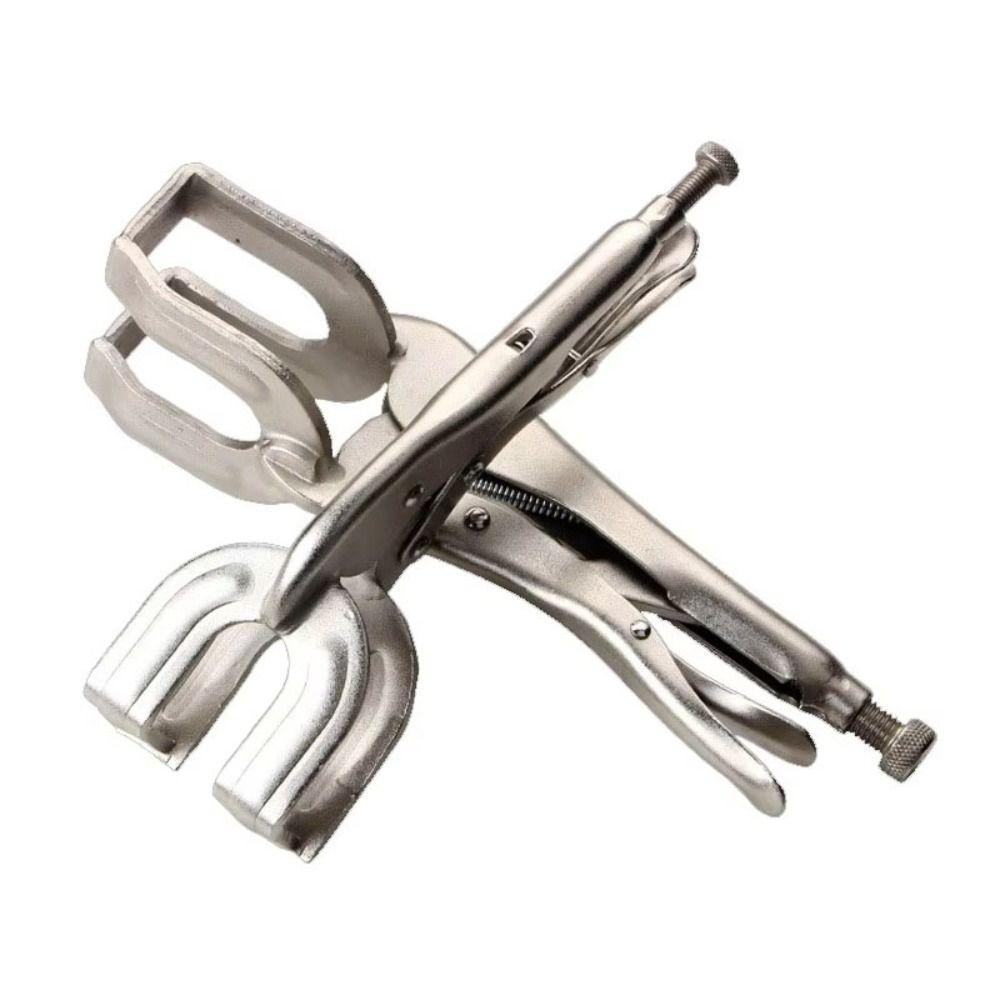 U-shaped Locking Welding Jaw Pliers High Hardness Grip Vise Pliers  Grinding