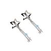 Y2K Sweet Cute Star Fringe Pendent Hair Clip Hairpin For Women Girls Punk Metal Pentagram BB Clips Barrettes Hair Accessories