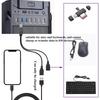 30cm USB 2.0 Splitter Y Cable 1 Male To 2 Female Extension Cord Power Adapter Converter For PC Data Transmission Charging