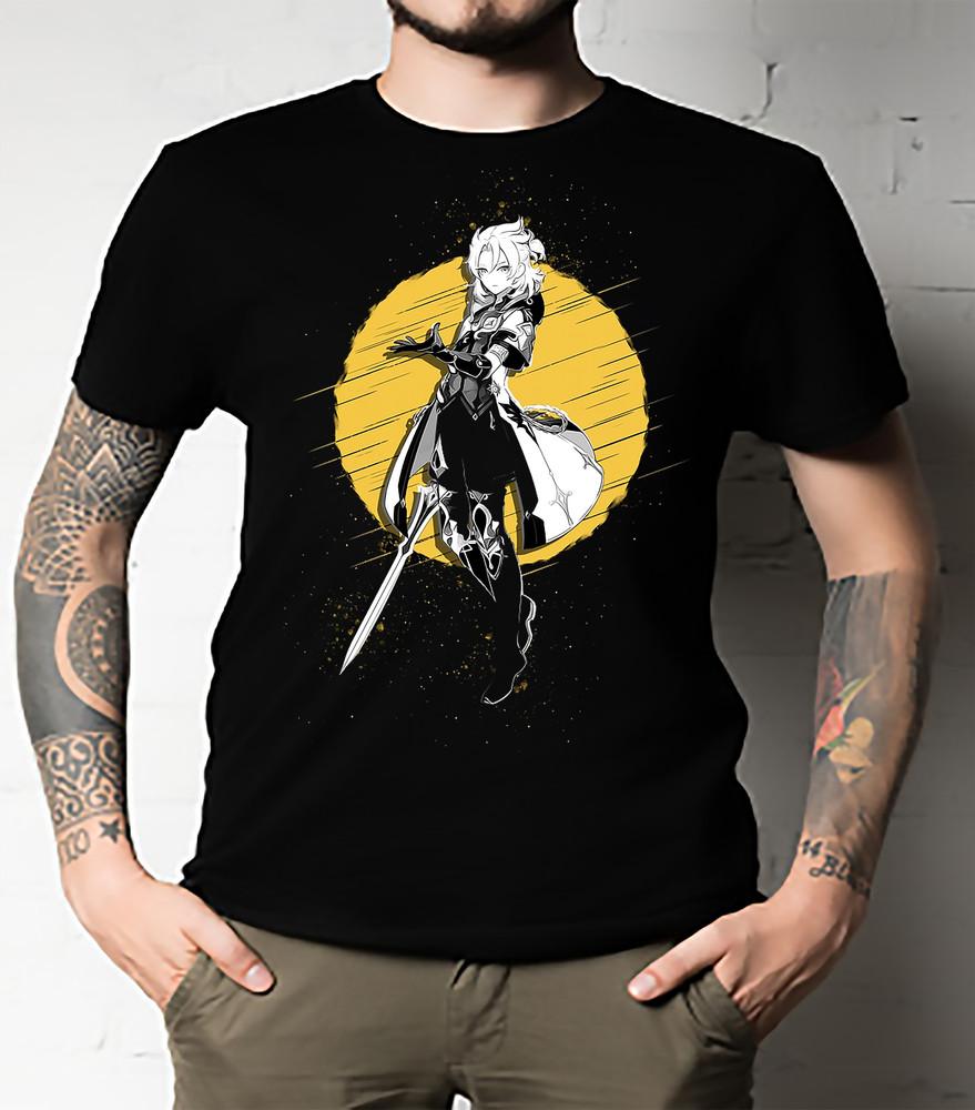 AlbédoGenshin Impact Essential T-Shirt UNISEX ALL SIZE Unisex T-Shirt L