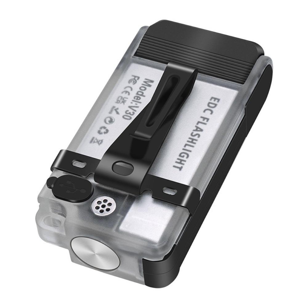 Portable Multi-function LED Flashlight Rechargeable Waterproof Work Light Mini Size with Magnet Buzzer Torch Emergency Use