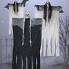 Halloween Hanging Skeleton Ghost Decoration for Courtyard and Porch - Spooky Haunted House and Party Prop