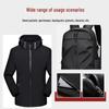 No. 5 Black Nylon Waterproof Invisible Zipper for Outdoor Sportswear Jacket Pocket, Open End