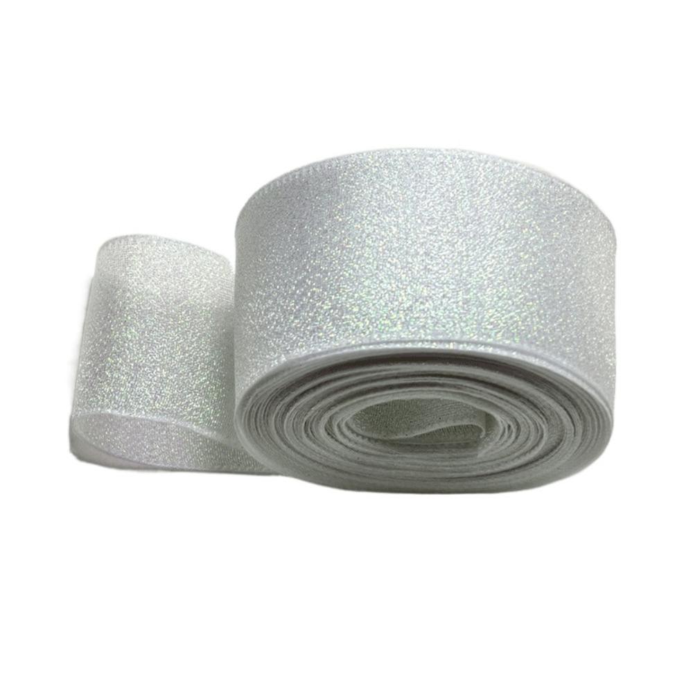 Langlebiges 40mm 10 Yards Fischschwanz Organza Band Bastel Schleife Polyester Seiden Satin Bänder DIY Geschenkverpackung zur Dekoration von Hochzeiten
