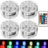 10Led Swimming Pool Light Remote Control RGB Dive Fish Light LED Underwater Lamp Ship/Car Decorative Lamp for Vase Aquarium