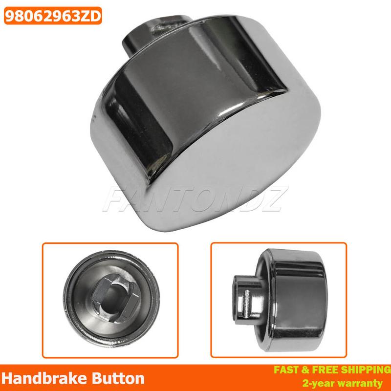 

98062963ZD Handbrake Button Silver For Peugeot 207 208 301 For Citroen C3 C4 C-Elysee 2012-