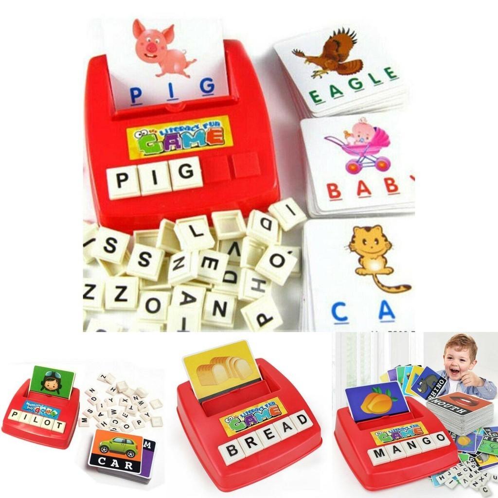 Engaging Educational English Spelling Alphabet Letter Game For Kids Learning Fun