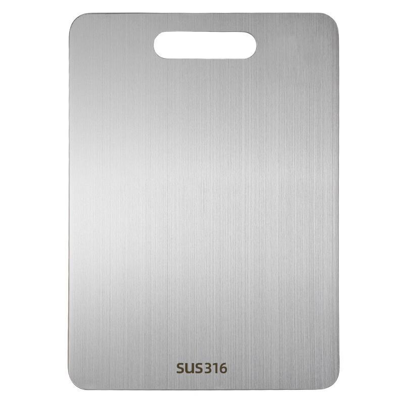 Abdo 316 Stainless Steel & Silicone Double-Sided Cutting Board
