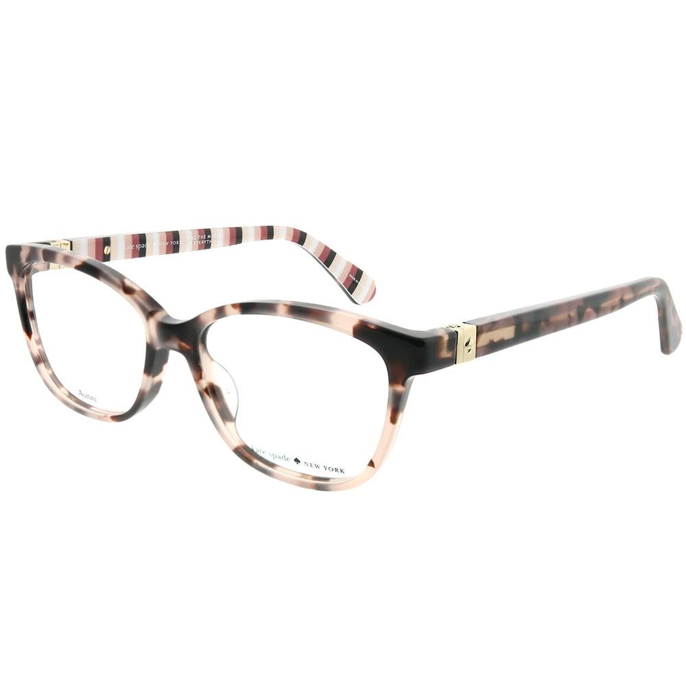 

Kate Spade Emilyn Ht8 52 мм женские квадратные очки 52 мм розовые гавана One Size