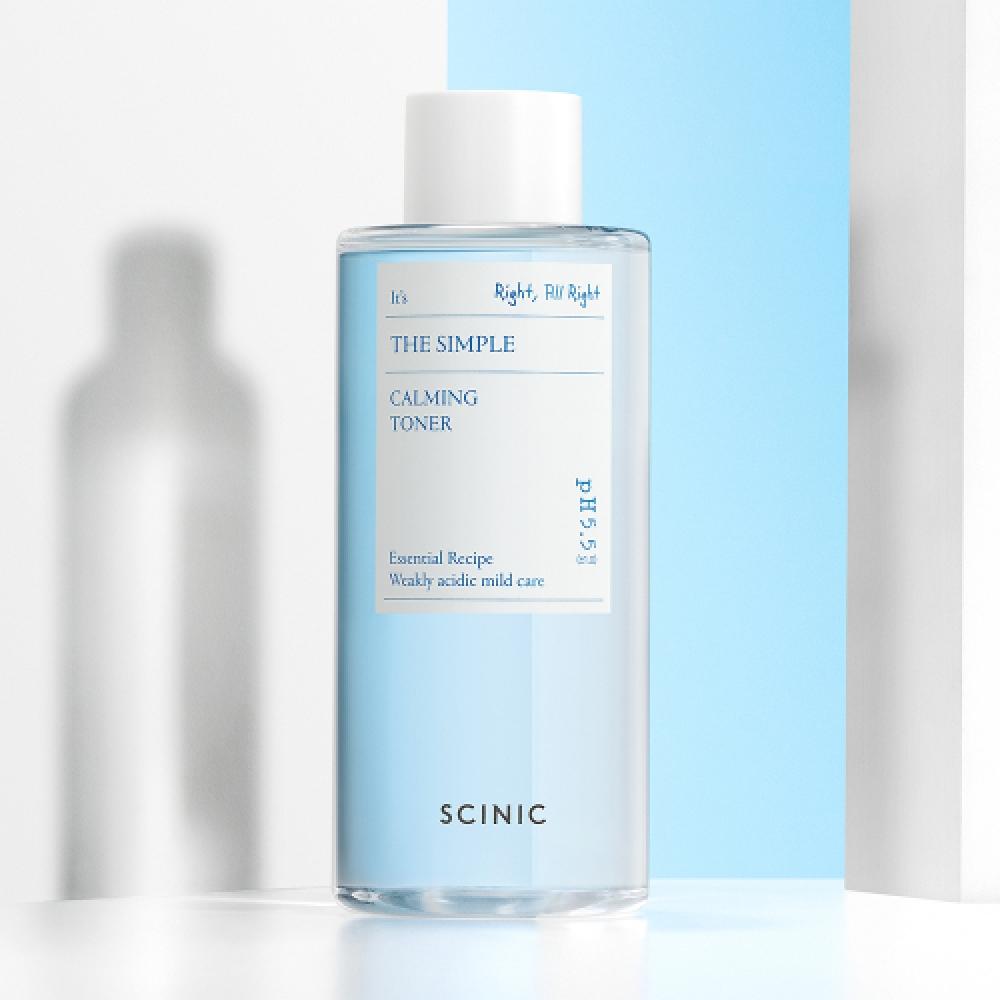 Scinic Simple Calming Toner 300ml Large toner capacity ((C02T0000006268))