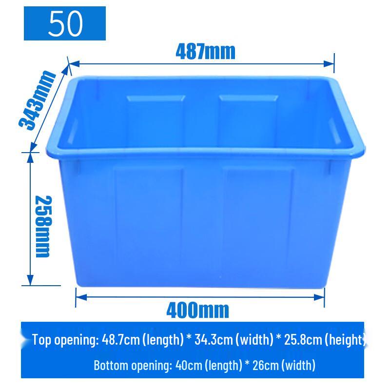 Lilang Heavy-Duty Plastic Storage & Turnover Box