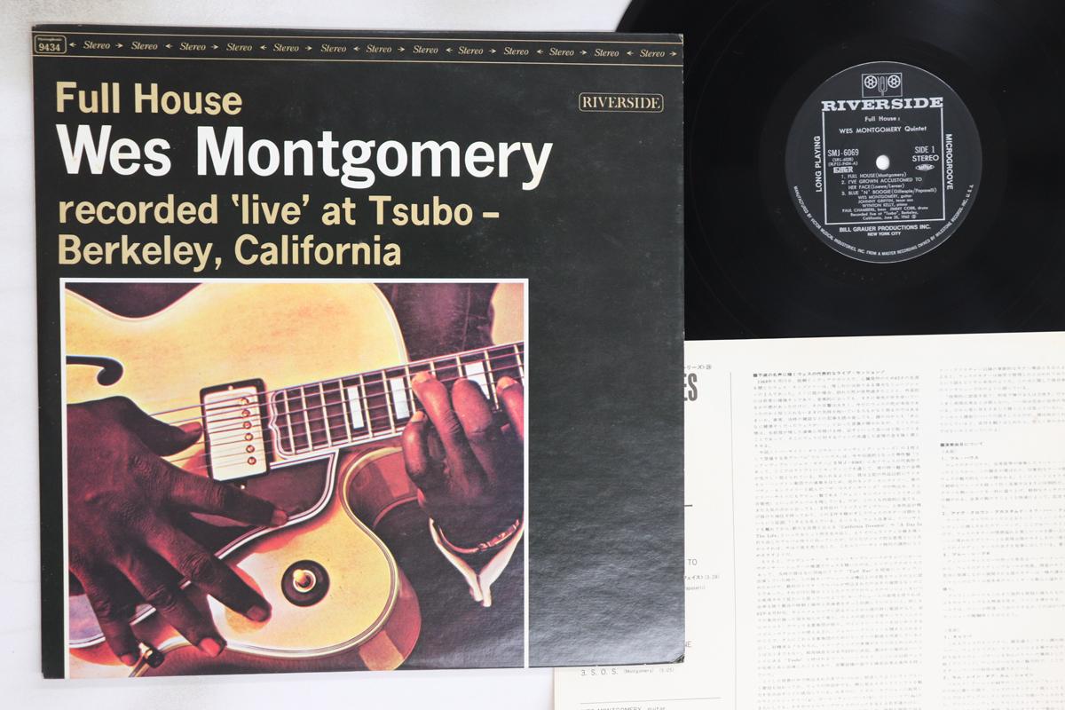 

LP Record WES MONTGOMERY - Full House SMJ6069 RIVERSIDE 1976 Japan Jazz Used